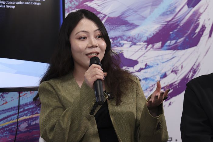 “出神之境”策展人杨丹 摄影/张健