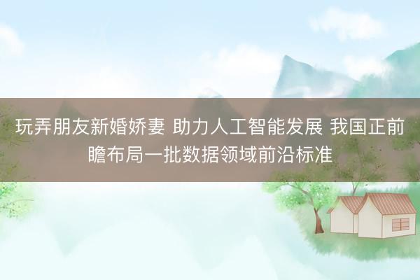玩弄朋友新婚娇妻 助力人工智能发展 我国正前瞻布局一批数据领域前沿标准