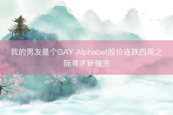 我的男友是个GAY Alphabet股价连跌四周之际寻求新融资